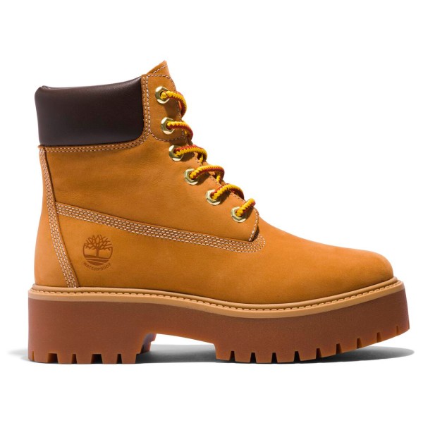 Timberland - Women's Stone Street 6 Inch Lace Up WP Boot - Freizeitstiefel 37,5 | EU 37,5 braun