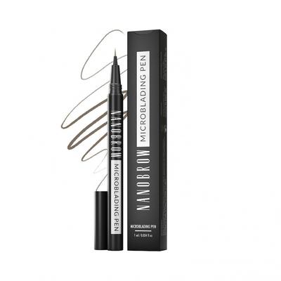 NANOBROW - Microblading Pen dark brown Augenbrauenstift 1 ml WARM BLONDE Image