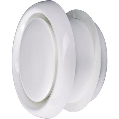 Wallair N35910 Tellerventil Kunststoff Passend für Rohr-Durchmesser: 10 cm Image
