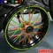 16X 17 "18" cerchioni adesivi per pneumatici moto auto strisce riflettenti moto decalcomanie per ninja 250 400 1000 Z900 Z650 ZX-6R