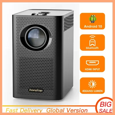 Topsion s30max projektor android 4k wifi tragbares smart home theater kino android 10,0 beamer Image