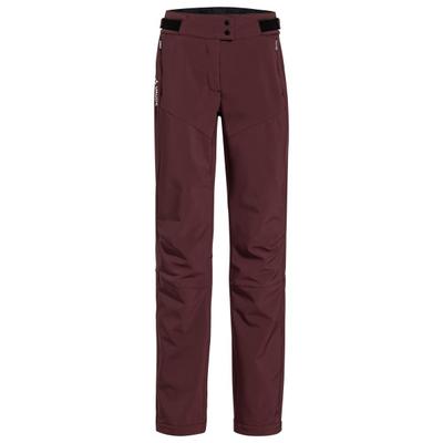 Vaude - Women's Elope Softshell Pants - Winterhose Gr 38 - Regular rot Image