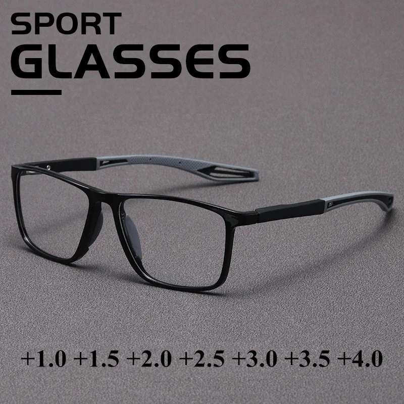 Sport-Presbyopie-Brille, HD, bequem, rutschfest, Lesebrille 0 bis +4,0 Image