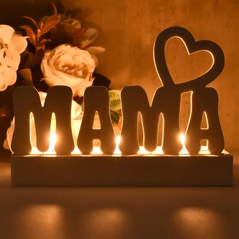 Kerzenständer Silikonform DIY Haus Brief Kerzenhalter Gips Beton Epoxidharz Form Ornament Dekor Handwerk Gussform Image