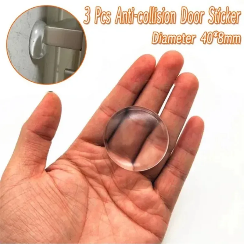 3 Stück Antik ollisions tür aufkleber Wand schutz Türgriff Stoßstange Schutzst ecker rutsch fester selbst klebender Tür stopps chall dämpfer