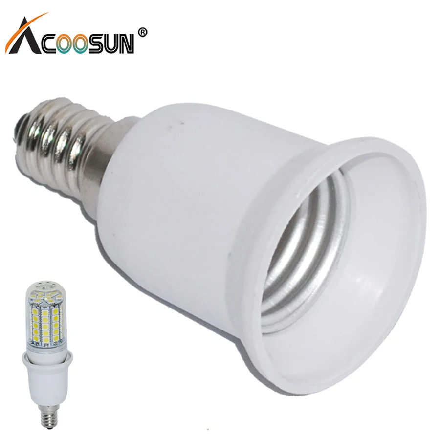 10 stücke e17 zu e27 Lampen fassung Sockel Konverter Halter Lampen sockel Licht adapter für LED-Lampen umwandlung sockel LED-Licht Image