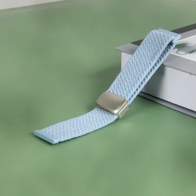 Geflochtenes dehnbares Band für Fitbit Sense/Fitbit Versa 3/ Versa 4/ Sense 2 Bänder Magnet armband bänder für Fitbit Versa 2 Uhr