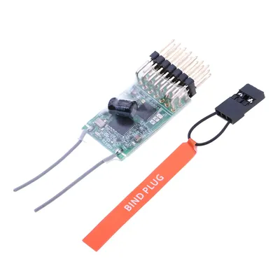 2.4GHz AR6100E 6-Ch Receiver DSM2 Compatible DX6I DX18 DX8 DX9