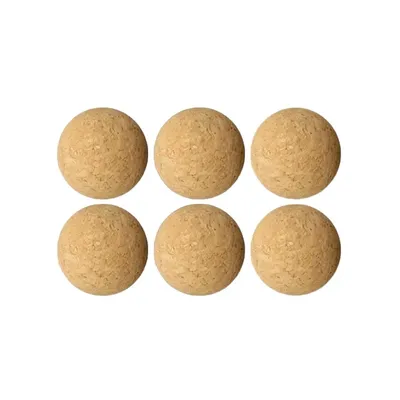 1pc / 6pcs Wooden Table Soccer Accessories 36MM Football Desktop Soccer Ball Games Entertainment