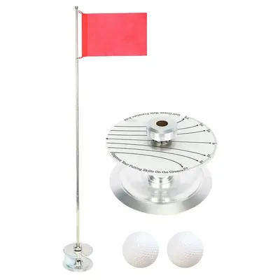 Golf Hole Cup And Flag Golf Hole Cup For Backyard Practice Portable Golf Hole Cup For Backyard