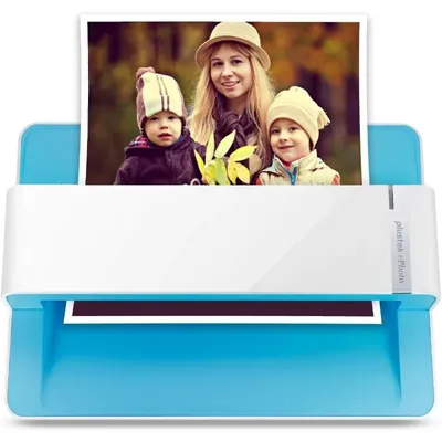 Photo Scanner ePhoto Z300, Scans 4x6 inch Photos in 2 Seconds, Auto crop and deskew with CCD Sensor,