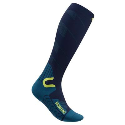Bauerfeind Sports - Ski Touring Compression Socks - Skisocken 42-45 - S: 31-36 cm | EU 42-45 blau