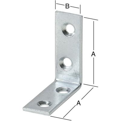 Stuhlwinkel verzinkt 25x25x15x2 mm - Vormann Image