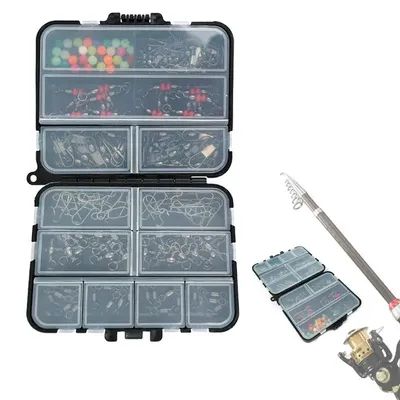 Freshwater Fishing Tackle Kit Fishing Accessory Gear Set Fishing Accessories Kit Fishing Tackle Box