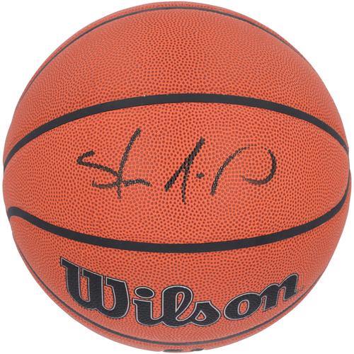 Von Shawn Kemp signierter Wilson Authentic Series Basketball für drinnen und draußen in der Seattle SuperSonics