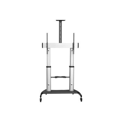 StarTech.com Heavy Duty Adjustable Mobile TV Stand/Cart for for 60-100