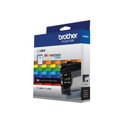 Brother LC404BKS Standard Yield Black Ink Cartridge For Use With MFCJ1205W