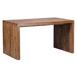 Schreibtisch FineBuy Holz Massiv Sheesham Büro Arbeitszimmer Tisch Holztisch Image