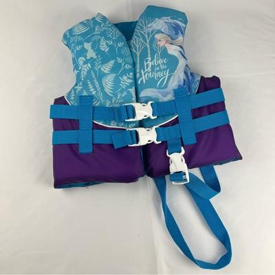 Disney Swim | Disney - Frozen - Flotation Device - Great Shape - 30 To 50 Lbs -Blue And Purple | Color: Blue/Purple | Size: 30-50 Lbs