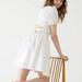 J. Crew Dresses | Nwt J Crew J.Crew Tie-Back Cotton-Poplin Mini Dress Size 8 | Color: White | Size: 8