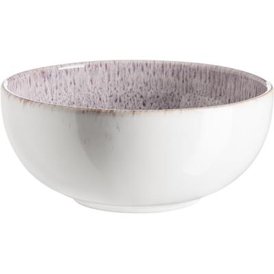Müslischüssel GIPFELSTÜCK "Schüssel-Set, Geschirr-Set, Service Alpenwiese", lila (beere), H:6,5cm Ø:15cm, Steinzeug, Schüsseln, jedes Teil ein Unikat Image