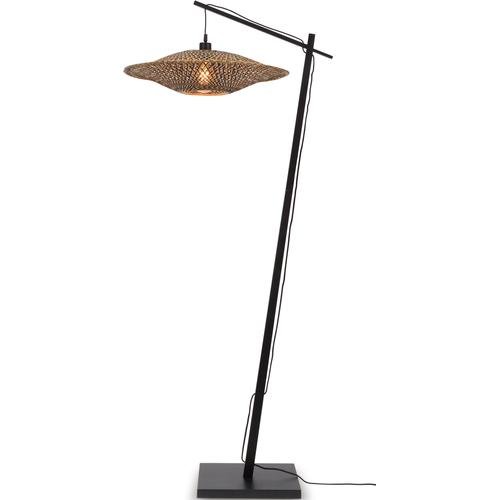 Stehlampe GOOD & MOJO ""Bali"" Lampen Gr. Ø 60cm H: 176cm, beige (natur) Bogenlampe Stehlampe