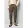 Chinos MEYER "Five-Pocket Chino", Herren, Gr. 38, Länge 34, braun (esche, st braun2), 98% Baumwolle;2% Elasthan, unifarben, slim fit lang, Hosen, aus robustem BIO-Baumwoll