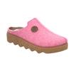 Pantoffel ROHDE "FOGGIA", Damen, Gr. 42, pink (pink, meliert), Filz, klassisch, Schuhe, Hausschuh, Schlappen, Clog, Homeslipper mit Profilsohle