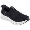Slip-On Sneaker SKECHERS "GLIDE-STEP PRO-EVERYDAY CITIZEN", Damen, Gr. 38, schwarz, Textil, sportlich, Schuhe, Slipper, Freizeitschuh, Halbschuh in veganer Verarbeitung