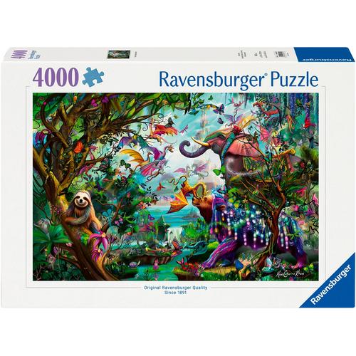 Puzzle RAVENSBURGER ""Die Drachen der Tropen"" Puzzles bunt Kinder Made in Germany; FSC - schützt Wald weltweit