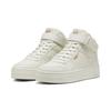 Winterboots PUMA "CARINA STREET MID WTR", Damen, Gr. 41, grau (vapor gray, vapor gray, puma gold), Synthetik, sportlich, Schuhe