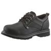 Schnürschuh DOCKERS BY GERLI, Herren, Gr. 46, schwarz, Leder, Basic, Schuhe, Trekkingschuh, Trachtenschuh mit Profilsohle