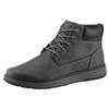 Schnürboots SKECHERS "GARLAN", Herren, Gr. 46, grau (dunkelgrau), Lederimitat, casual, Schuhe, Schnürstiefel, Boots mit dämpfender Sohlentechnologie