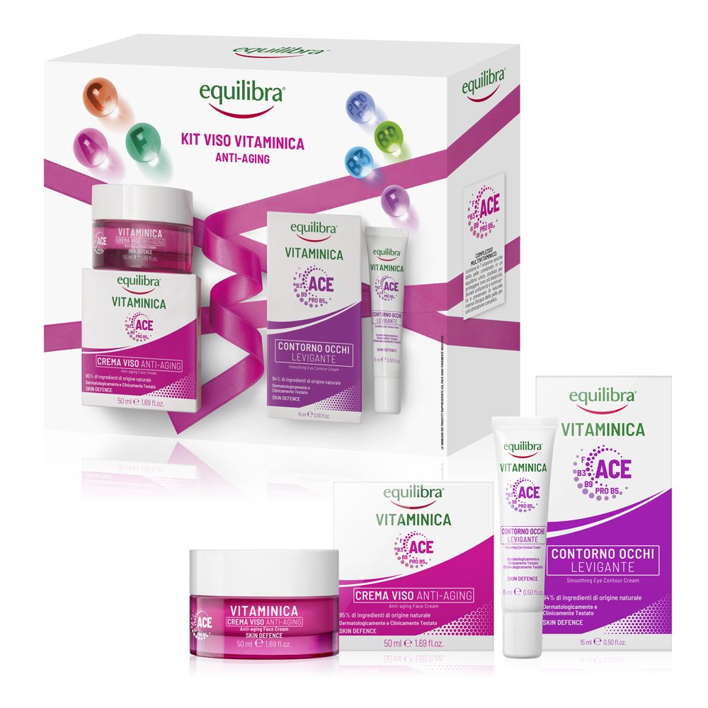 Equilibra Kit Viso Vitaminica Anti-Aging - Risparmia il 10% con codice