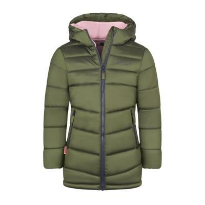Trollkids - Girl's Trondheim Coat - Mantel Gr 164 oliv Image