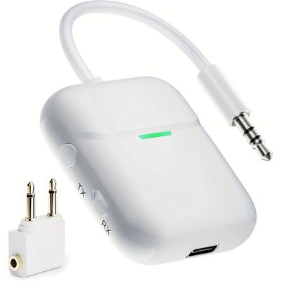 TEMU Upgraded Wireless , Wireless 5.4 Adapter For , Tv, Computer, Gym, , Supports Connecting 2 Wireless Headphones; Car/ Wireless