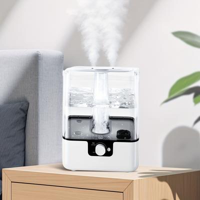 TEMU Humidifiers For Home Bedroom, 6l Humidifier With Essential Oil Diffuser, Nightlight, 360Â° Nozzle, 26db, For Large Room, Baby Nursery, Offices, Indoor Plant Humidifiers,