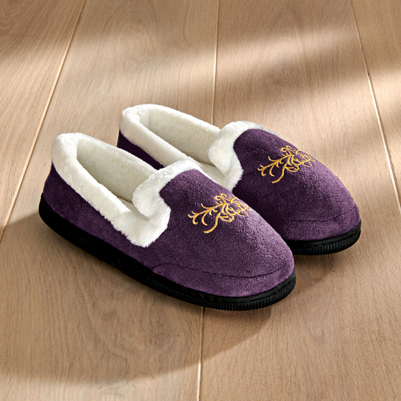 Hausschuh mit Fleecefutter "Amethyst" Image