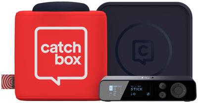 Catchbox Plus Hub4 Cube Red Bundle
