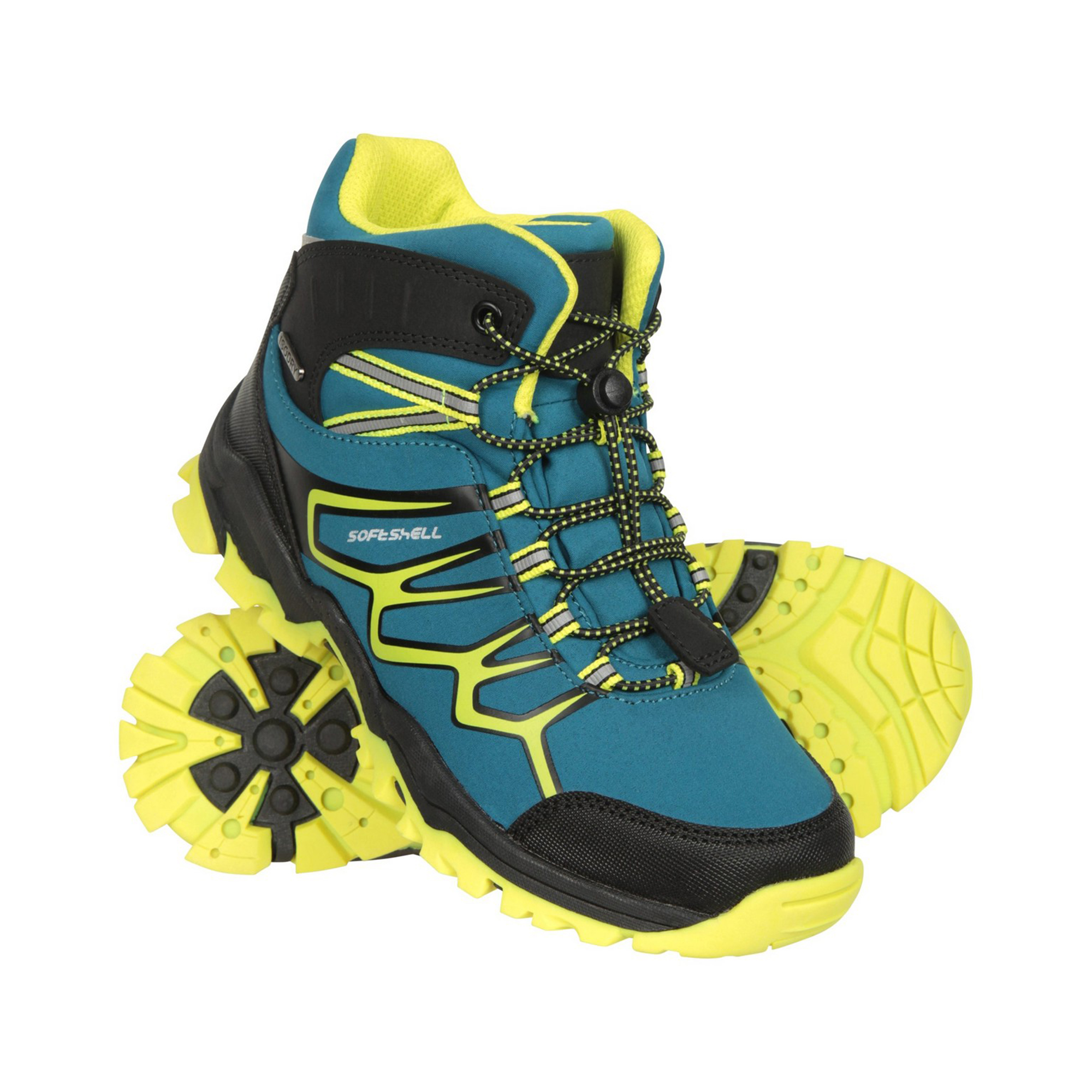 Mountain Warehouse - Kinder Wanderstiefel, Softshell (Helles Aquamarin) Image