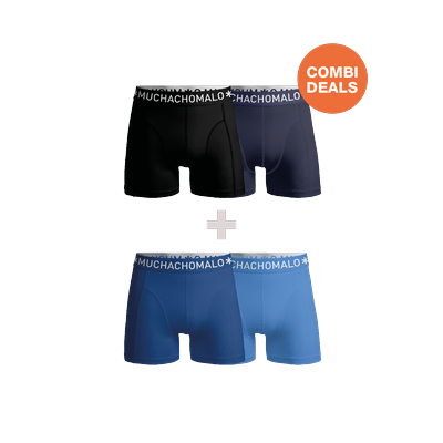 Muchachomalo Herren Boxershorts – 2 Stück Combideal – Herren Unterhosen Image