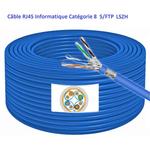100 m Câble informatique catégorie 8 -s/ftp -lszh - 4 paires