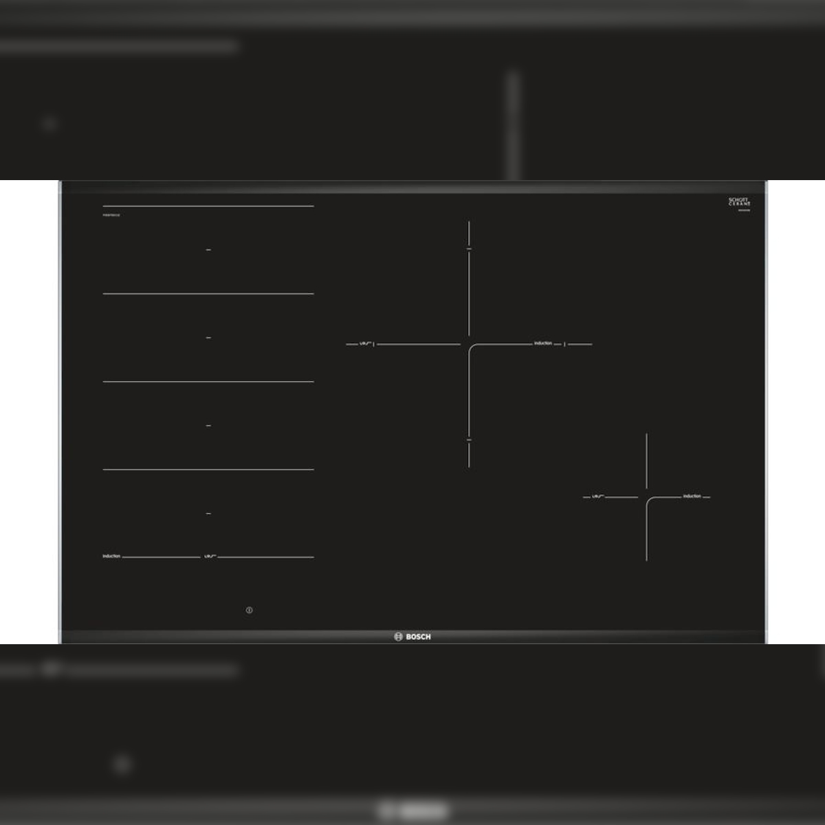 Bosch PXE875DC1E Induktionskochfeld 80 cm Serie 8 Image