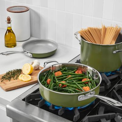 Cuisinart Triple Ply Stainless Steel 10-Piece Cookware Set - 10pc set