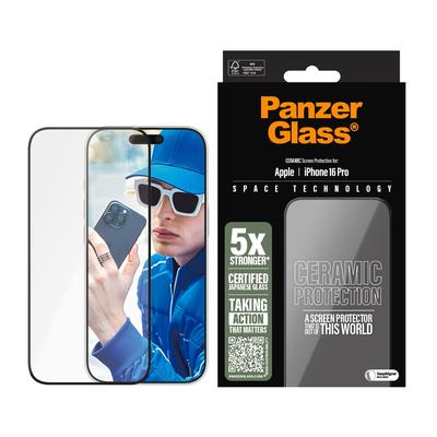 PANZERGLASS Displayschutzglas "Ceramic Screen Protection", transparent, B:11,00cm H:1,30cm T:19,50mm, Displayfolien, Dis