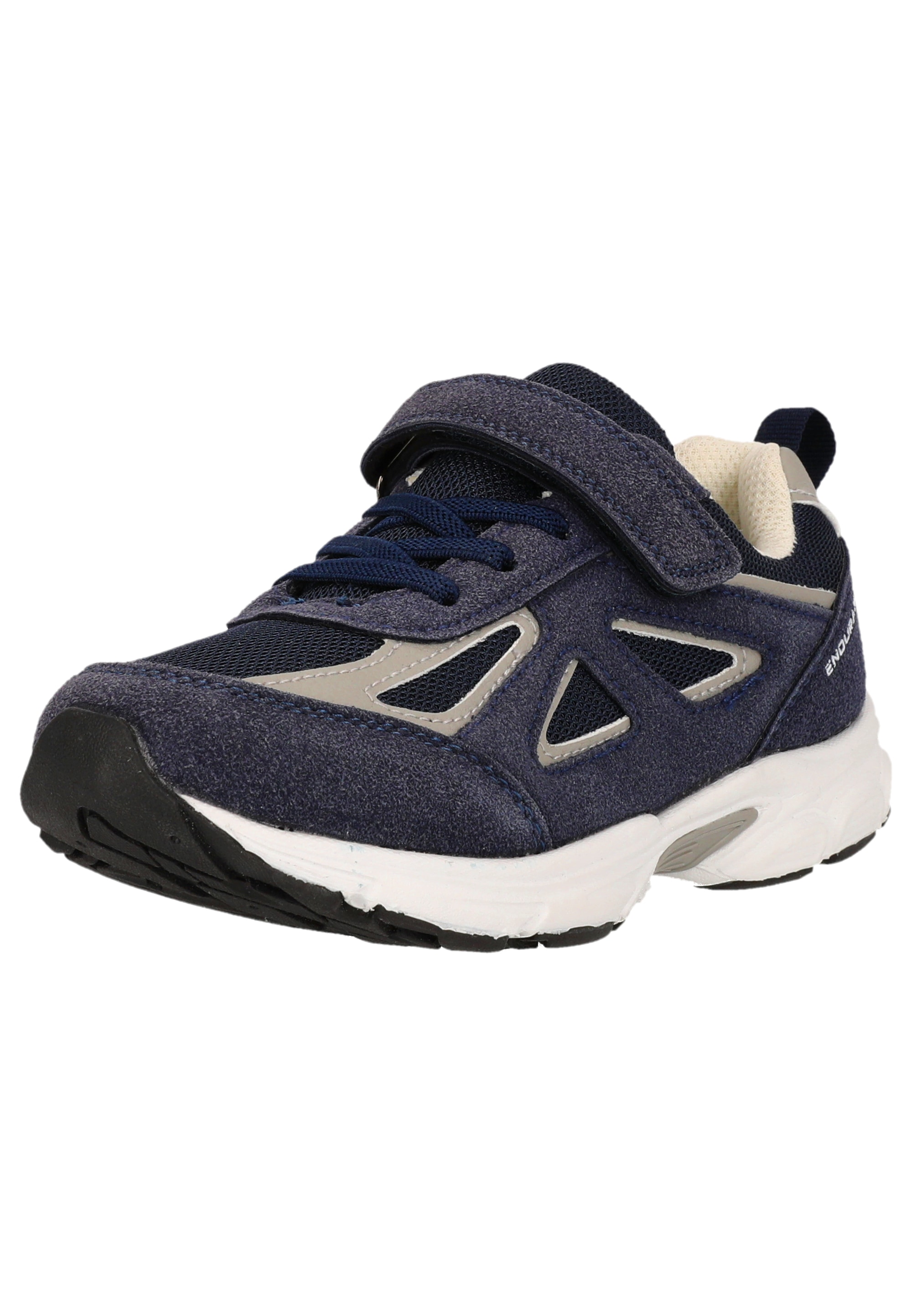 Sneaker ENDURANCE "Kaleb", Mädchen, Gr. 32, blau, Kunstfaser, Polyurethane, Schuhe Sneaker, mit sportlichen Look und einfachem Verschluss