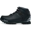 Schnürboots TIMBERLAND "EURO SPRINTMID LACE UP BOOT", Gr. 44,5, schwarz (schwarz, full, grain), Leder, Synthetik, sportlich, Schuhe, Winterstiefel, Schnürstiefel, Winterschuhe