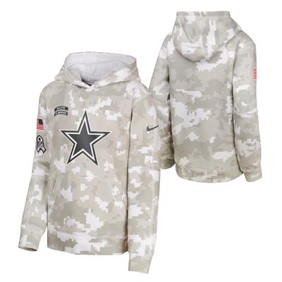 Dallas Cowboys Nike 2024 Salute To Service Hoodie - Jugendliche Image
