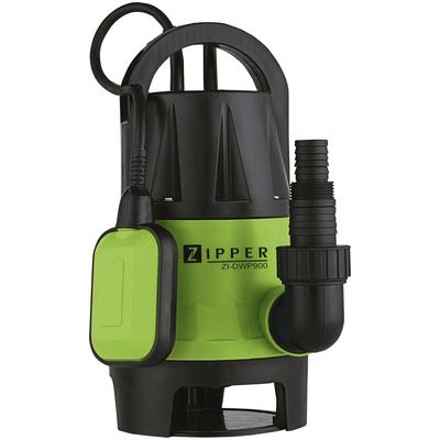 Schutzwasserpumpe ZIPPER "ZI-DWP900", grün, B:16cm H:37cm L:22cm, Pumpen, 13.000 l/h Fördermenge