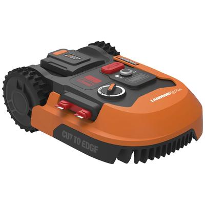 Rasenmähroboter WORX "Landroid M500 Plus", orange (baumarkt), Rasenmähroboter, 500m², 20V/2Ah, 18cm/30-60mm, WiFi/Blueto